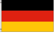 Germany 3x5 Nylon Flag - Imported