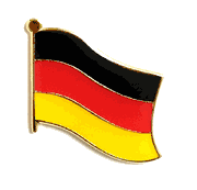 Germany Flag Lapel Pin - Single