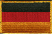 Germany Flag Patch - Rectangle