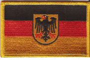Germany Flag Patch with Eagle