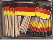 Germany Flag Toothpicks 