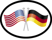 Germany Friendship Flag-It Oval Decal
