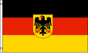Germany w/Eagle 3x5 Nylon Flag - Imported