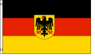 Germany w/Eagle 3x5 Nylon Flag - Imported