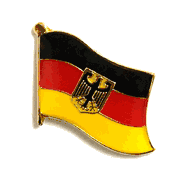 Germany w/Eagle Lapel Pin - Single