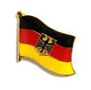Germany w/Eagle Lapel Pin - Single