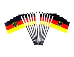 Germany with Eagle 4"x6" Polyester - 12 Per Pack