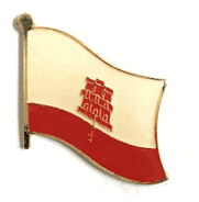 Gibraltar Lapel Pin - Single