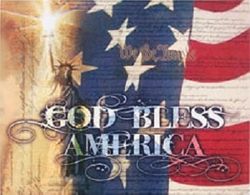 God Bless America Canvas