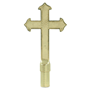 Gold Metal Passion Cross