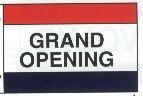 Grand Opening Flag - 3'x5' Nylon