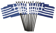 Greece 4"x6" Polyester - 12 Per Pack