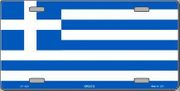 Greece Flag License Plate