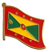 Grenada Flag Lapel Pin - Single