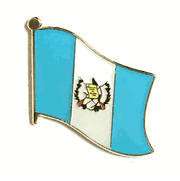 Guatemala Flag Lapel Pin - Single