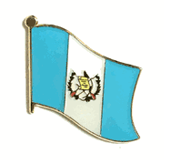 Guatemala Flag Lapel Pin - Single
