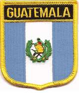 Guatemala Flag Shield Patch