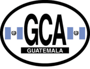 Guatemala Flag It Oval Decal