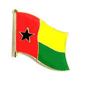 Guinea-Bissau Flag Lapel Pin - Single