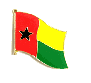 Guinea-Bissau Flag Lapel Pin - Single