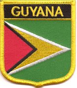 Guyana Flag Shield Patch