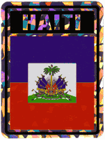 Haiti Vinyl Reflective Decal