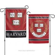 Harvard Crimson Garden Flag