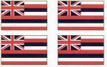 Hawaii Flag Stickers