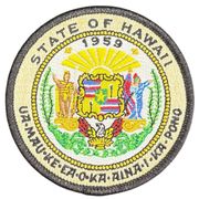 Hawaii State Seal Patch