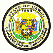 Hawaii State Seal Patch