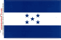Honduras Flag Decal Stickers
