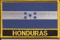 Honduras Flag Patch with Name
