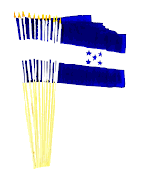 Honduras Flags 12" x 18" 