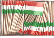 Hungary Flag Toothpicks