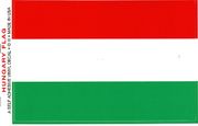 Hungary Flag Decal Stickers