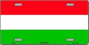 Hungary Flag License Plate