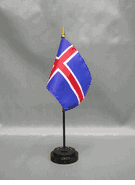 Iceland Miniature Flag