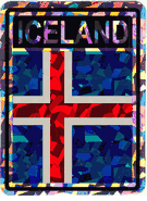 Iceland Vinyl Reflective Decal