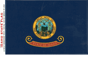 Idaho Flag Decal Stickers