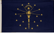 Indiana State Flag - 3'x5' Nylon