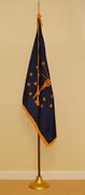 Indiana State Indoor Flag Set