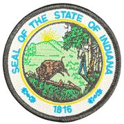 Indiana State Seal Patch