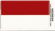 Indonesia Flag Decal Stickers