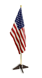  Indoor Flag Display Sets - Economy 8' 