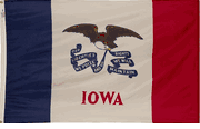 Iowa State Flag - 3'x5' Nylon