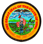Iowa State Seal Patch
