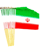 Iran Flags 12" x 18"