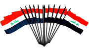 Iraq 4"x6" Polyester - 12 Per Pack