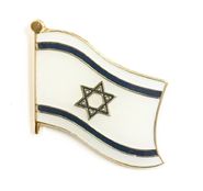 Israel Flag Lapel Pin - Single