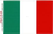 Italian Flag Decals